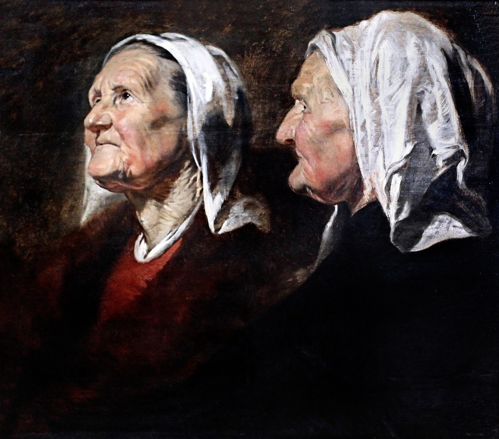 "IMG_4203I Jacob Jordaens. 1593-1678. Anvers. Tête de vieille femme. Old woman's head. 1620. Nancy. Musée des Beaux Arts" by jean louis mazieres is licensed under CC BY-NC-SA 2.0 